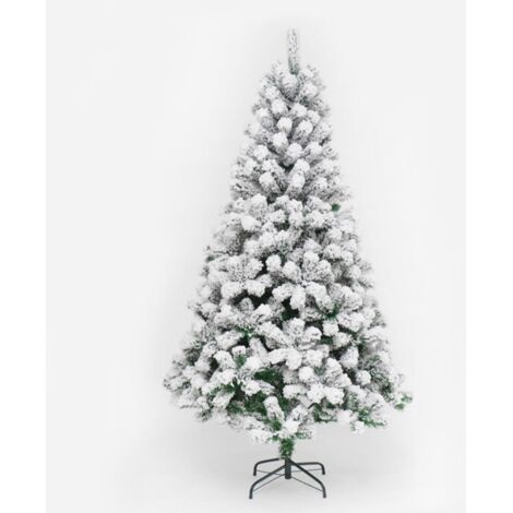 StarryLights schneebedeckter Weihnachtsbaum 180 cm x 75 cm – dicht und voller Winterzauber
