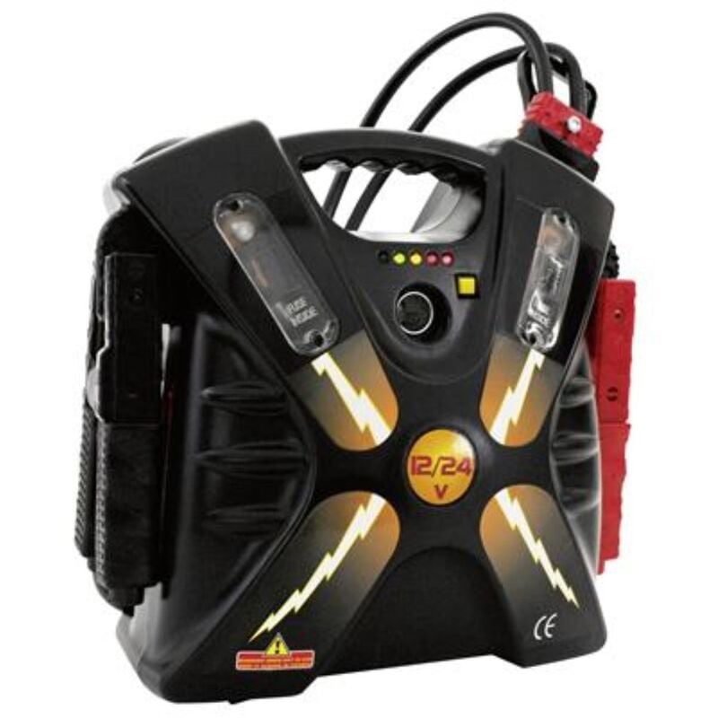 Kraftwerk - Start-booster, 12-24 v, 24 ah