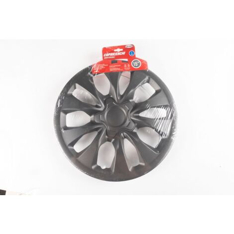 START Borchie Copricerchio auto antracite singolo monte carlo 15'' in ABS