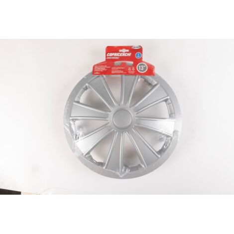 START Borchie Copricerchio auto grigio singolo imola 13'' in ABS Originale