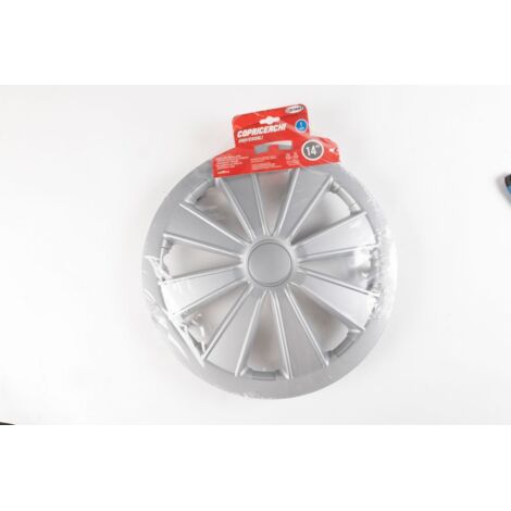 START Borchie Copricerchio auto grigio singolo imola 14'' in ABS Originale