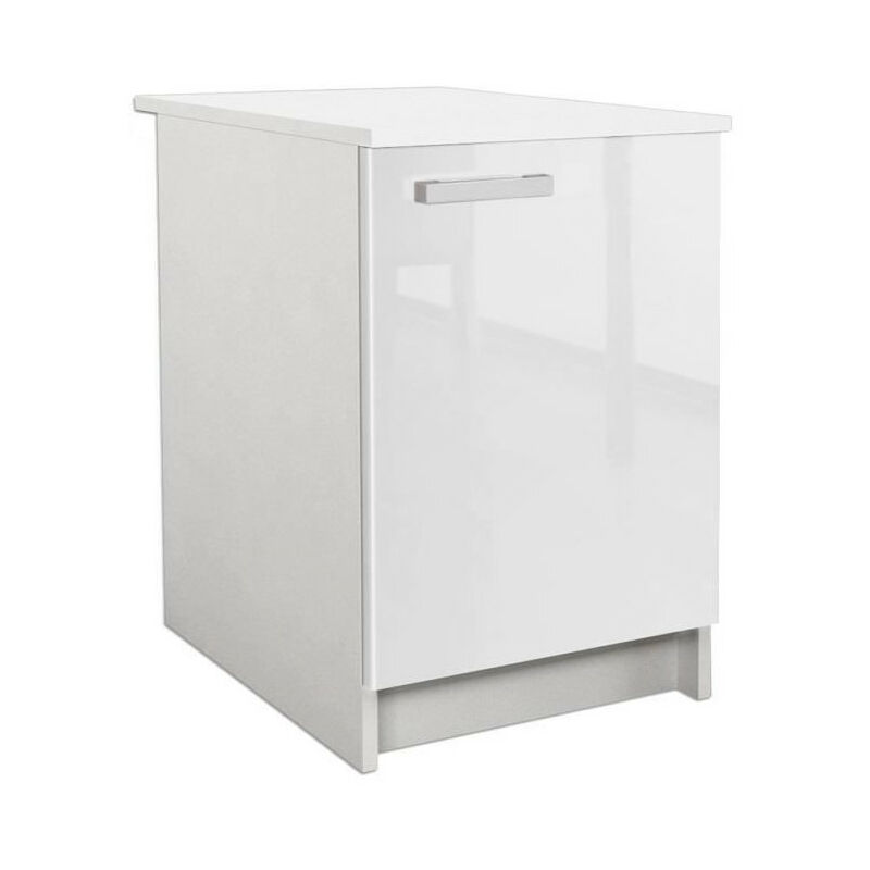 START Caisson bas de cuisine L 60 cm - Blanc brillant