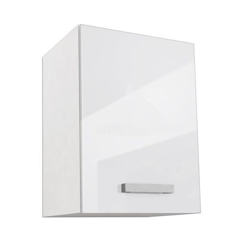 Start Caisson haut de cuisine l 40 cm - Blanc Brillant - Blanc