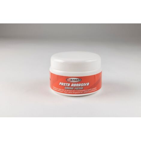 Start pasta abrasiva per carrozzeria efficace su ogni tipo di 
vernice, grana media, 150 ml