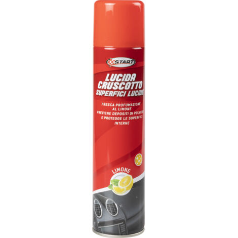 START Spray lucida cruscotto auto limone 400ml Accessorio Originale Resistente