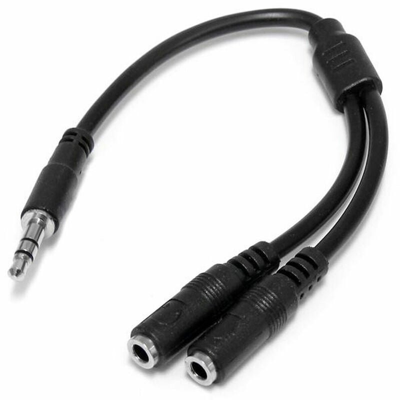 

Adaptador Audio Jack MUY1MFFS Negro 0,2 m - Startech