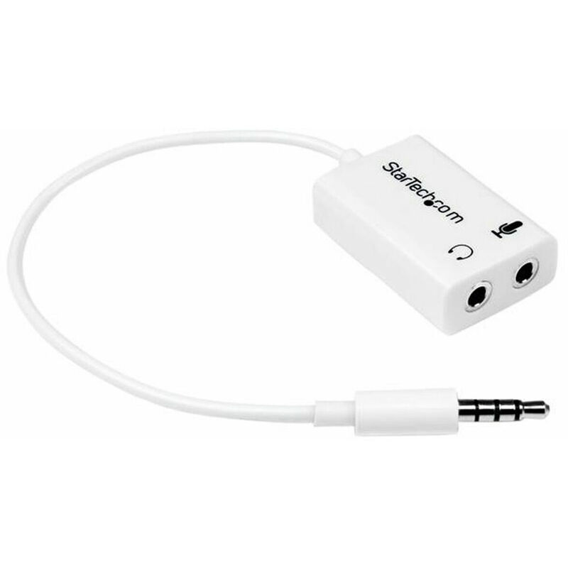 

Adaptador Audio Jack MUYHSMFFADW Blanco 0,15 m - Startech