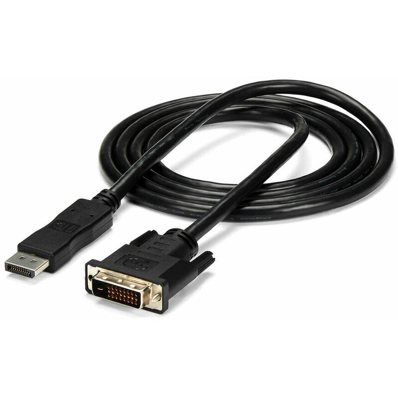 

Adaptador DisplayPort a DVI DP2DVIMM6 (1,8 m) Negro 1.8 m - Startech