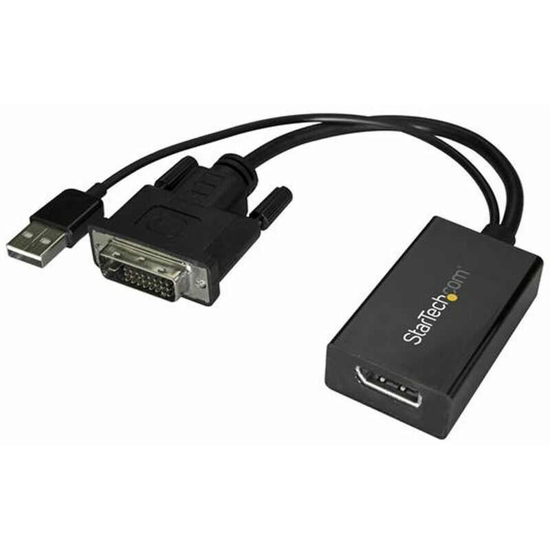 

Adaptador DisplayPort a DVI DVI2DP2 Negro - Startech