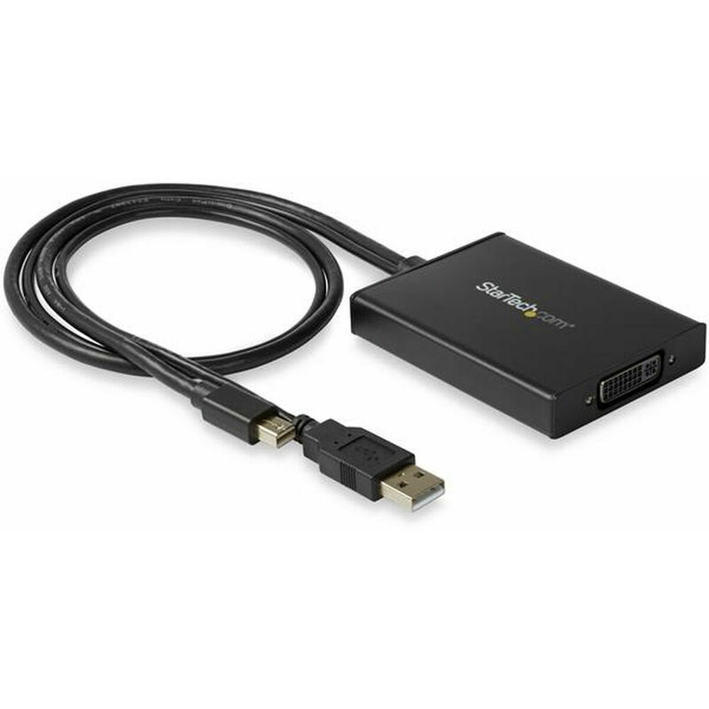 

Startech Adaptador Mini DisplayPort a DVI Startech MDP2DVID2 WQXGA