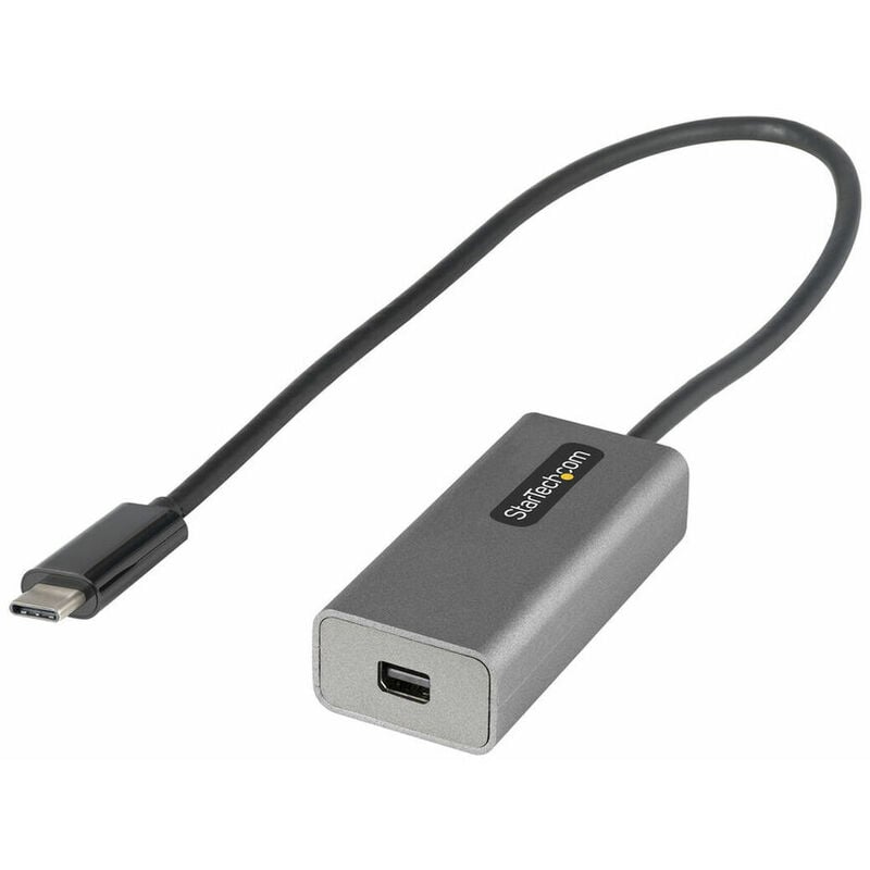 

Startech Adaptador USB C a DisplayPort Startech CDP2MDPEC Negro/Gris 0,3 m