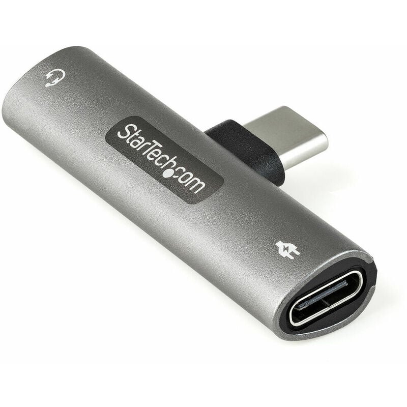 

Startech Adaptador USB C a Jack 3.5 mm Startech CDP235APDM Plata