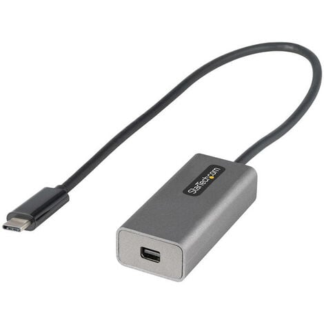 Gembird A-CM-HDMIF2-01 Adaptador USB-C a Doble HDMI Macho/Hembra 4K 60hz  Negro