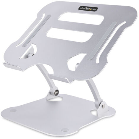 StarTech ADJ-LAPTOP-RISER Supporto Stand da Scrivania per Laptop Notebook Argento