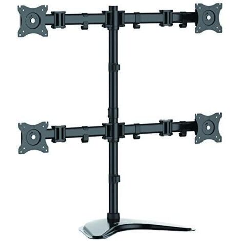 StarTech ARMBARQUAD support bureau noir pour 4 écrans