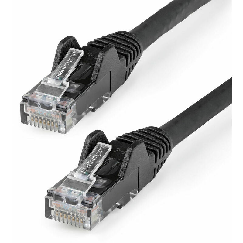 

Startech - Cable de Red Rígido UTP Categoría 6 N6LPATCH50CMBK 0,5 m