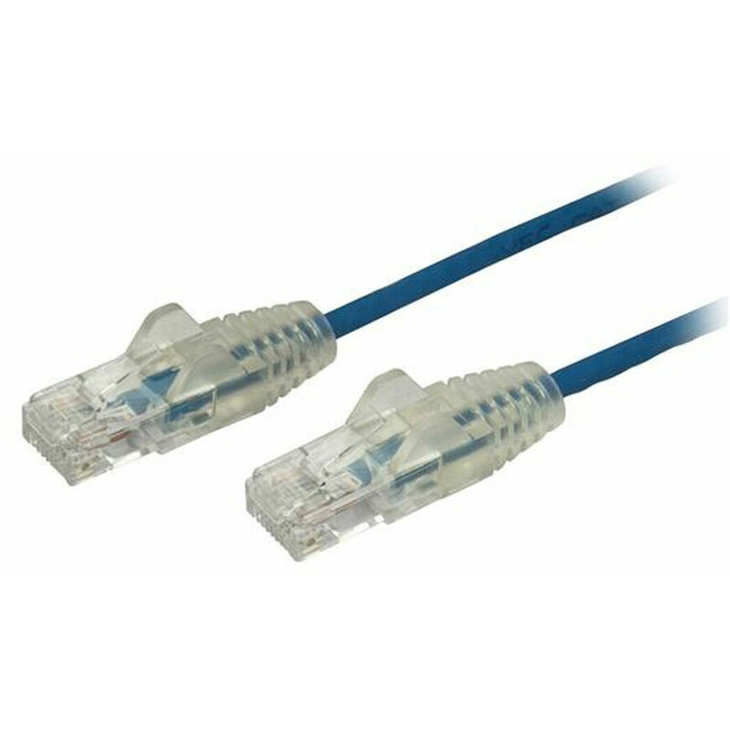 

Startech Cable de Red Rígido UTP Categoría 6 Startech N6PAT50CMBLS 0,5 m Azul