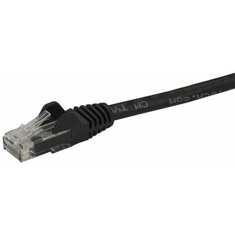 

Startech Cable de Red Rígido UTP Categoría 6 Startech N6PATC50CMBK 50 cm