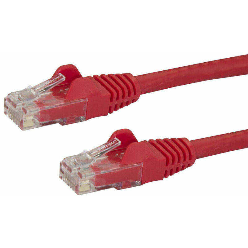 

Startech Cable de Red Rígido UTP Categoría 6 Startech N6PATC50CMRD 0,5 m