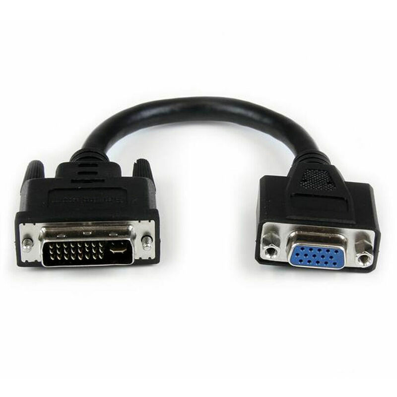 

Cable DVI-I a VGA DVIVGAMF8IN Negro 0,2 m - Startech