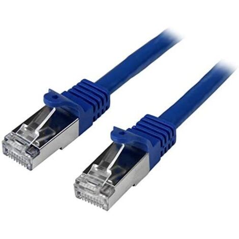 Startech câble ethernet Cat6 bleu 1 mètre RJ45