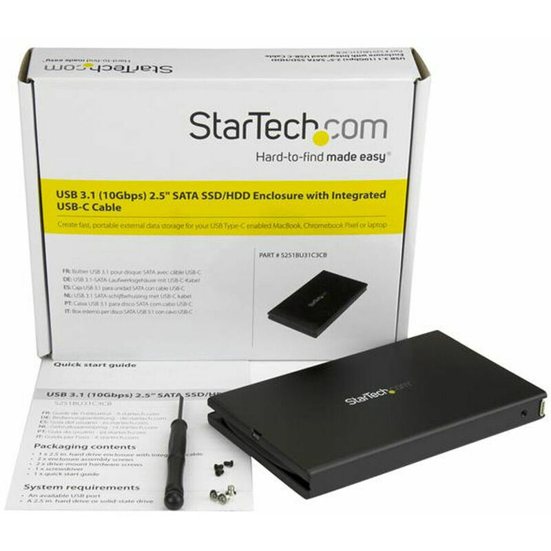 

Caja Externa S251BU31C3CB - Startech