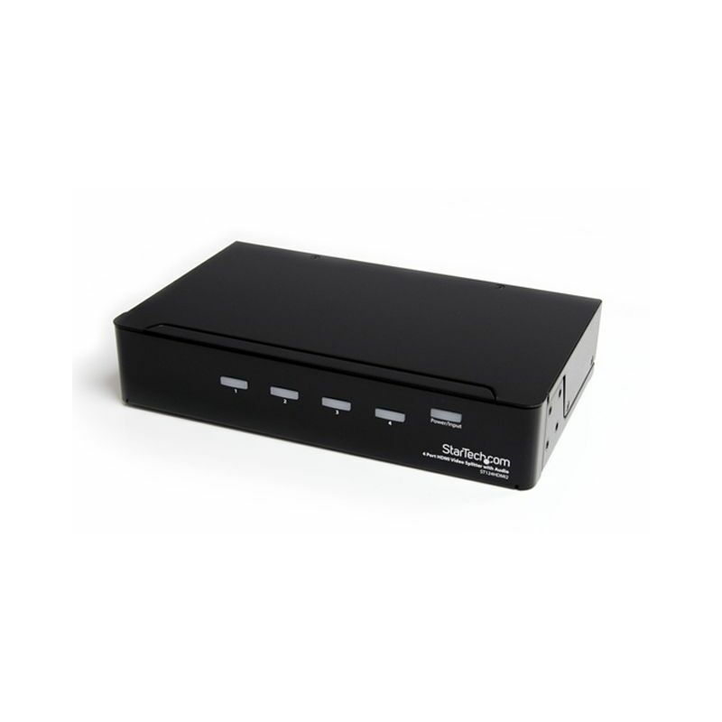 

Multiplicador HDMI de 4 puertos y amplificador de señal - Splitter - 1920x1200 -1080p - Startech.com