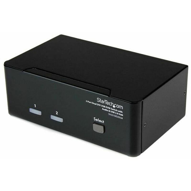 

Startech Conmutador KVM con 2 Puertos Startech SV231DD2DUA