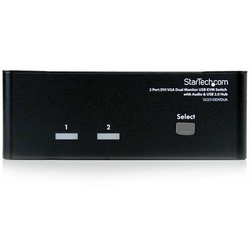 

Startech Conmutador KVM con 2 Puertos Startech SV231DDVDUA