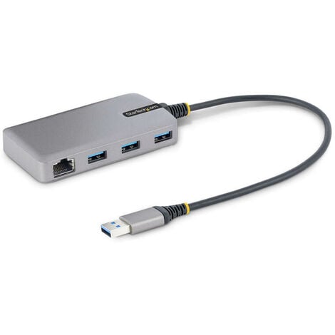 StarTech.com - Adaptador Multipuertos USB-C - Docking Station USB Tipo C  HDMI 4K60 - Hub Ladrón USB 3.0 de 2 Puertos - Entrega d