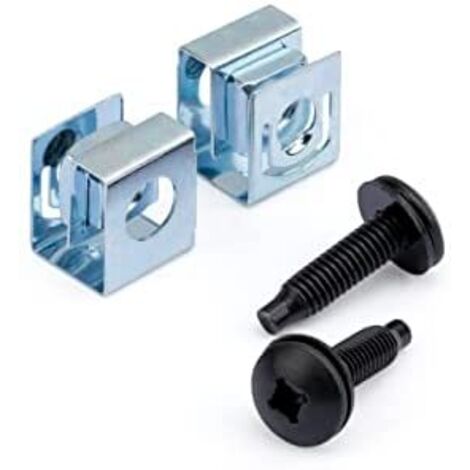 Startech Kit de montaje para servidor Rack negro 50 piezas