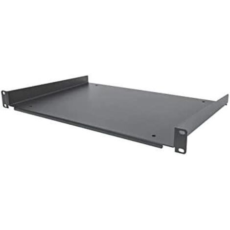 Startech Rack 19 pouces 1U noir acier robuste