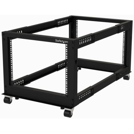 StarTech Rackschrank 8U Schwarz für Büro
