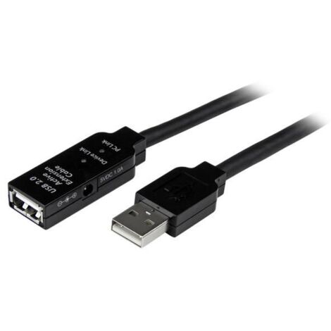 StarTech ST USB2AAEXT5M - Aktives USB Typ-A 2.0 Verlängerungskabel 5,0 m