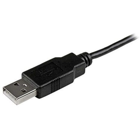 StarTech ST USBAUB15CMBK - Sync- & Ladekabel, USB-A  Micro-B, 0,15 m, schwarz