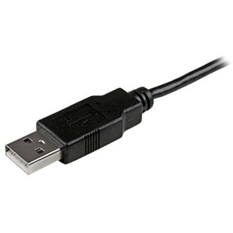 StarTech ST USBAUB3MBK - Sync- & Ladekabel, USB-A  Micro-B, 3 m, schwarz