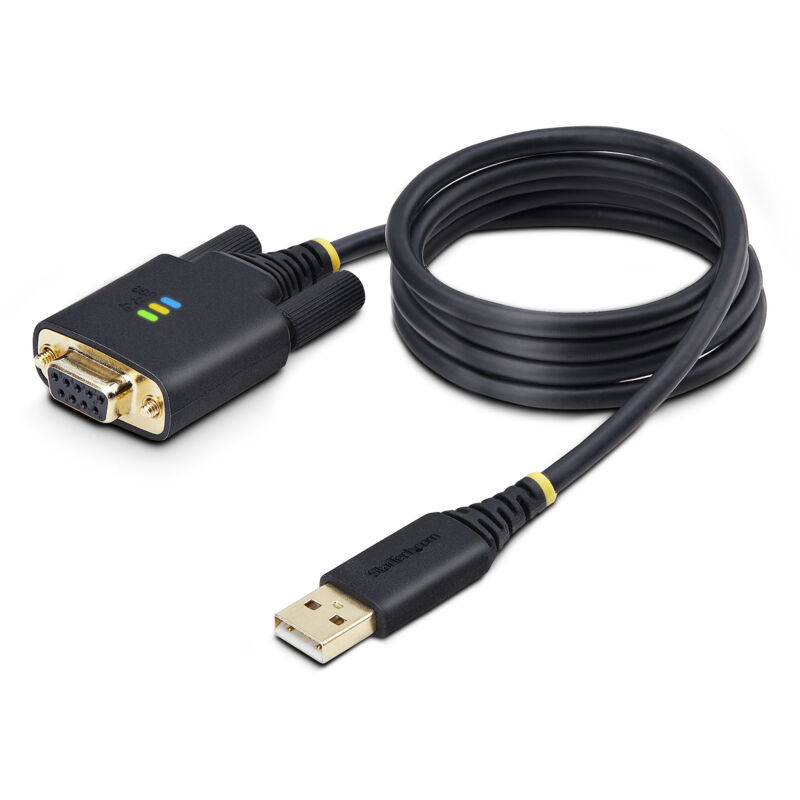 Startech.com 1p3ffcnb-usb-serial Kabel De Serie Schwarz 1 M Usb Typ A Db-9