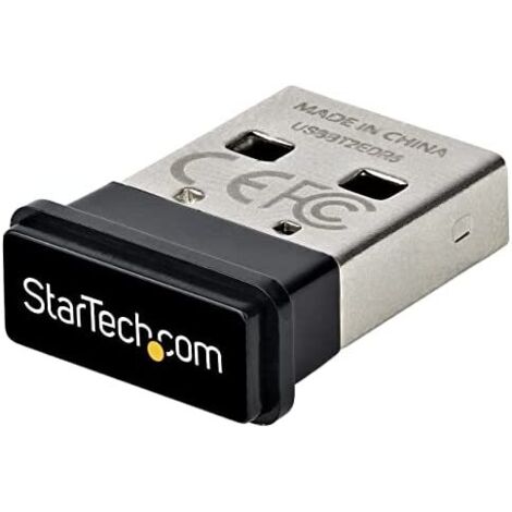 Startech USBA Bluetooth 5.0 Adattatore Nero