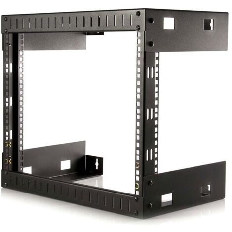 Startech Wandmontagerack 8U schwarz robust