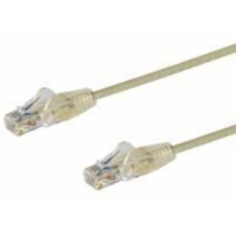 StarTech.com 1 m Cat6-Kabel - Schlank - Snagless RJ45-Anschlüsse - Grau