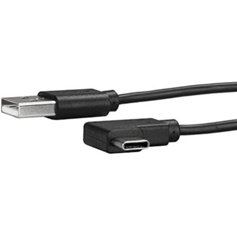 Startech.com 1m usb-a to usb-c right angled cable - usb to usb-c right angled adapter cable usbusb type c right angled,lifetime warranty