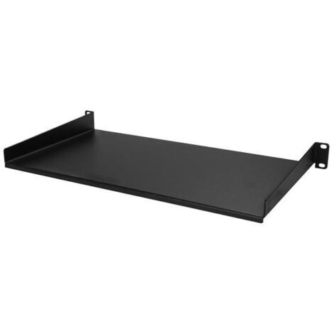 StarTech.com 1U Rack Shelf - 10 in. Deep - Rack - Regal - Schwarz - 1U - 25.4 cm (10) (CABSHELF1U10)