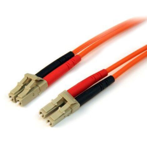 StarTech.com 2 m Multimode 50/125 Duplex Glasfaser (LWL) Patchkabel LC/LC