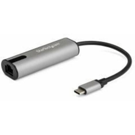 StarTech.com 2.5GbE USB-C auf Netzwerk Adapter - USB-C 3.0 2.5/1 Gbit/s und 100 Mbit/s Multigeschwindigkeits NIC - USB-C/Thunderbolt 3 3.1 Laptop auf RJ45/LAN - MacBook Pro, Surface