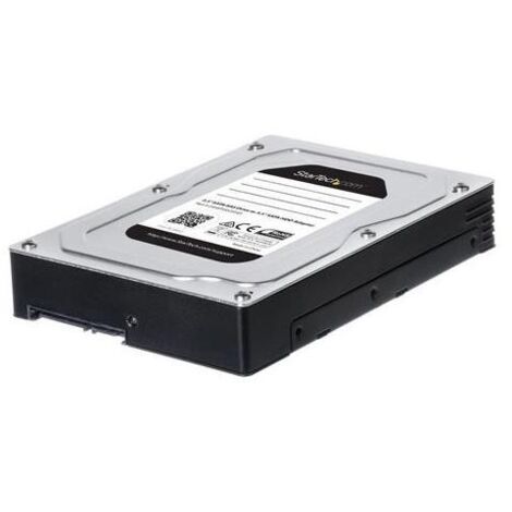 StarTech.com 25SATSAS35HD pannello drive bay 8,89 cm (3.5") Pannello portante Nero, Argento
