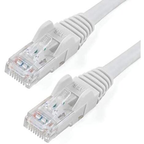 StarTech.com 2m Cat6 Gigabit Snagless Patchkabel - RJ45 UTP Netzwerkkabel - Wei&szlig