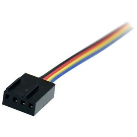 StarTech.com 30cm 4 Pin Molex Lüfter Verlängerungskabel - St/Bu