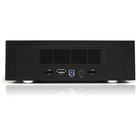 StarTech.com 4 Bay Festplatten Kopierstation USB 3.0 / eSATA auf SATA - HDD 1:3 Duplikator - Festplattenduplikator - 4 Schchte (SATA-300) (SATDOCK4U3RE)