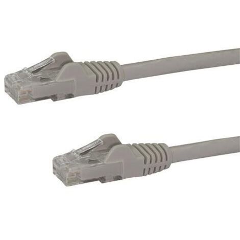 StarTech.com 50cm Cat6 Gigabit Snagless Patchkabel - RJ45 UTP Netzwerkkabel - Grau