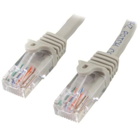 StarTech.com 7,0mCat5e Ethernet Netzwerkkabel Snagless mit RJ45 - Cat 5e UTP Kabel - Grau - Patch-Kabel - RJ-45 (M) bis RJ-45 (M) - 7,0m - UTP - CAT 5e - ohne Haken - Grau (45PAT7MGR)